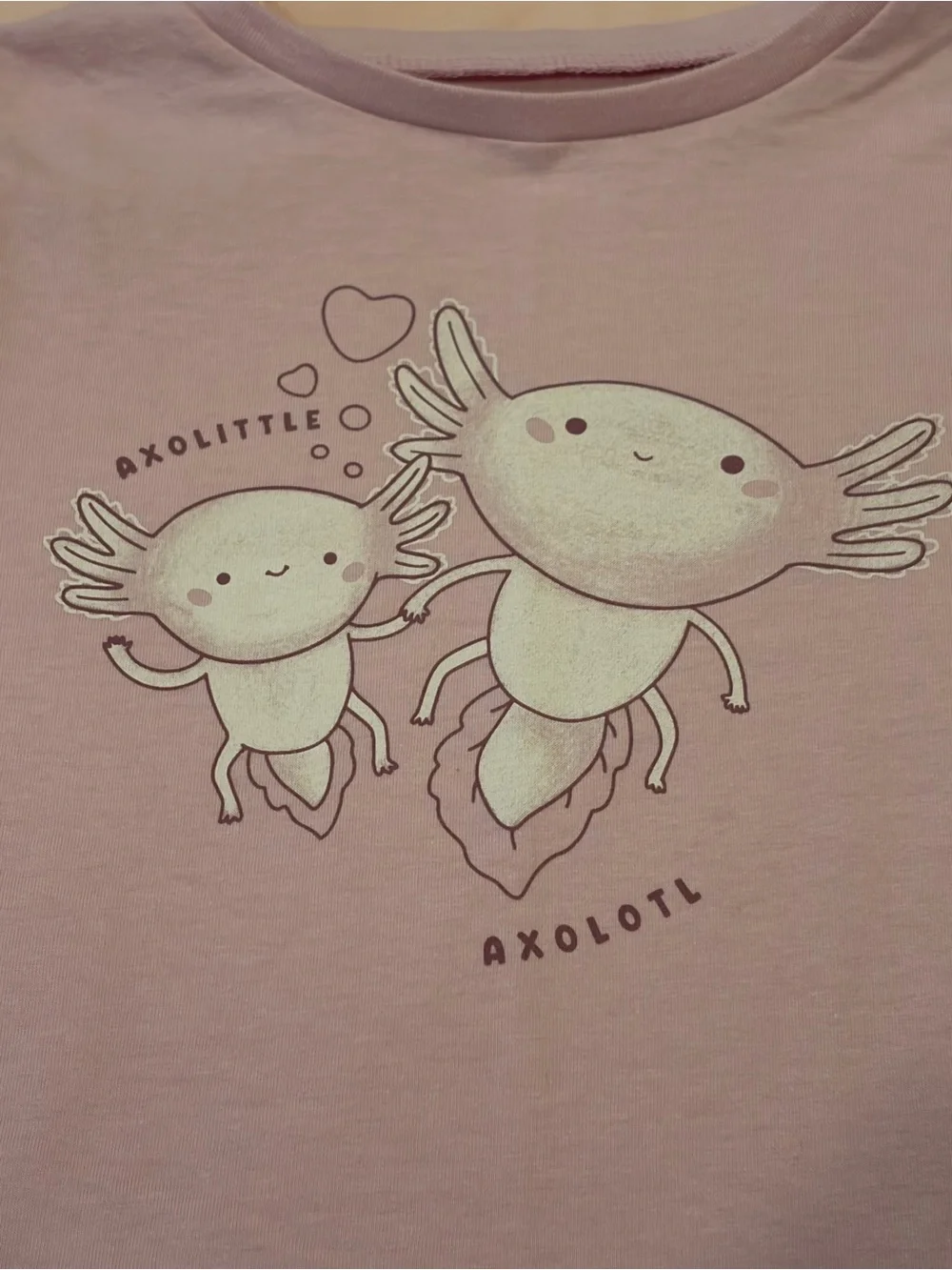 Carter's Pink Axolotl Graphic Tee